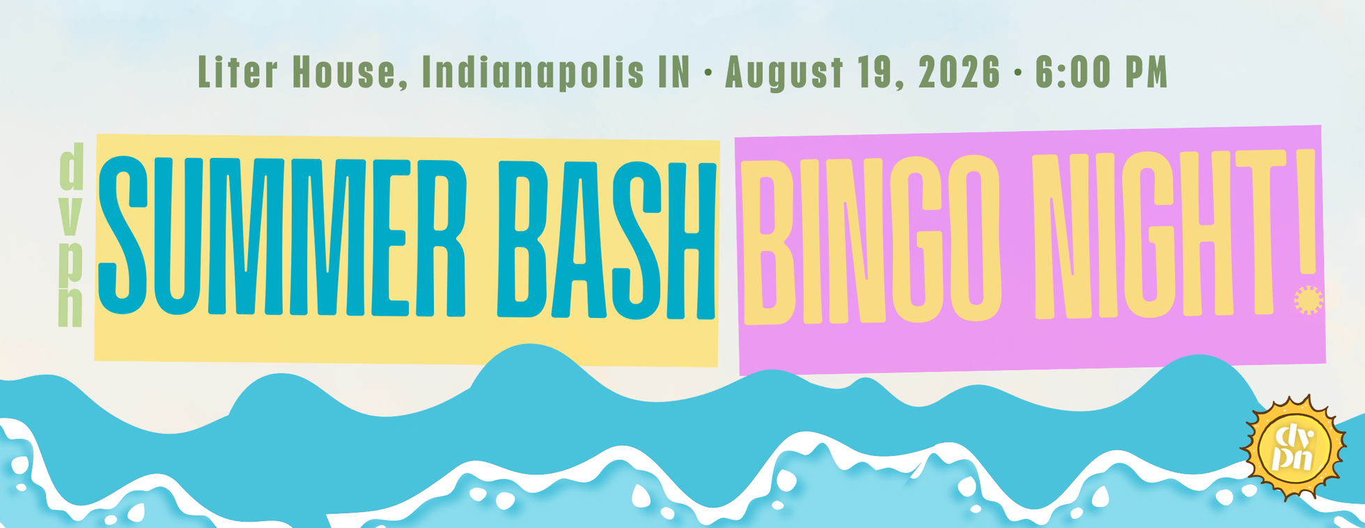 Summer Bash Bingo Night